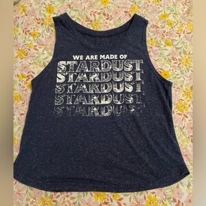 graphic tee. “We are made of stardust” tee. Size small